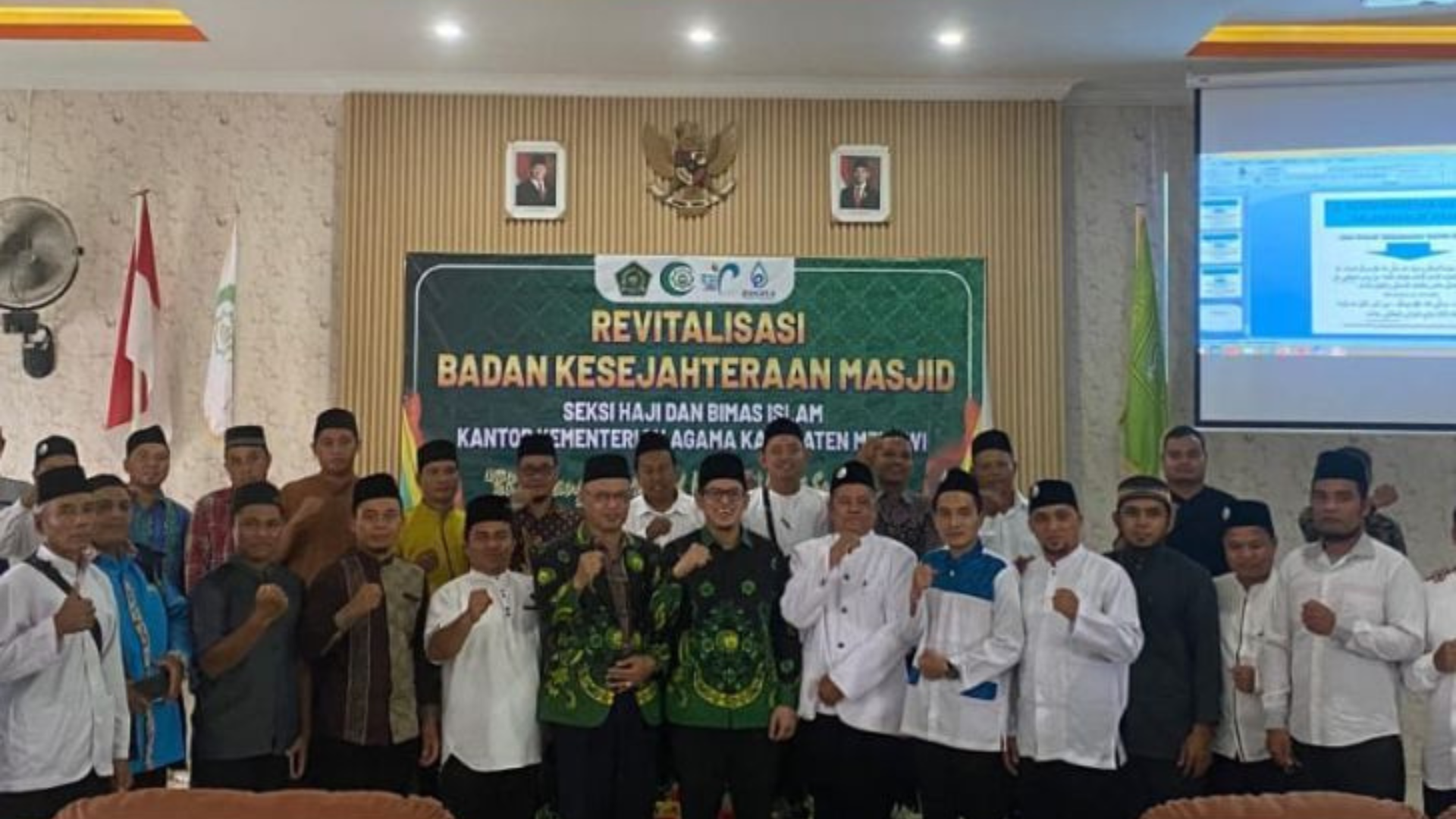 Berlangsung Khitmad, PW IPIM Kalbar Lantik PD IPIM Kabupaten Melawi